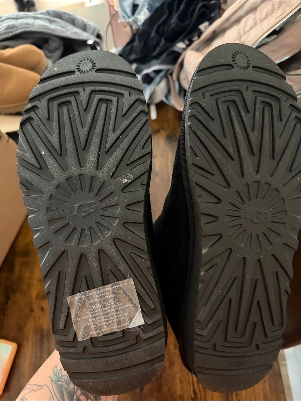 Black UGGs